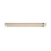 N254-048-SH-6A 48-Port 1U Rack-Mount STP Shielded Cat6a Feedthrough Patch Panel, RJ45 Ethernet, TAA