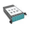 N482-3M8-LC12 40/100Gb Breakout Cassette, 40Gb to 4 x 10Gb, 100Gb to 4 x 25Gb (x3) 8-Fiber OM4 MTP/MPO (Male with Pins) to (x12) LC Duplex, Type-B Polarity