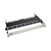 N484-01U Copper/Fiber Enclosure for 4 High-Density Cassettes, 1U