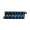 N484-3M8L12S 40/100Gb Singlemode Fiber Breakout Cassette, 40Gb to 4 x 10Gb, 100Gb to 4 x 25Gb, (x3) 8-Fiber MTP/MPO (APC) to (x12) LC (UPC) Duplex 9/125, N484 Chassis