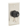 N455-BC01-IND Rigid Industrial IP68 Duplex Multimode Fiber Coupler (LC/LC) with Dust Cap, 10G Ethernet