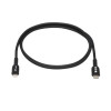 Tripp Lite M102-02M-BK USB-C to Lightning Sync/Charge Cable (M/M), MFi Certified, Black, 2 m (6.6 ft.)