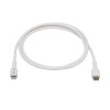 Tripp Lite M102-02M-WH USB-C to Lightning Sync/Charge Cable (M/M), MFi Certified, White, 2 m (6.6 ft.)