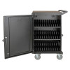 CSCXB36AC Multi-Device Charging Cart, 36 AC Outlets, Chromebooks and Laptops, 230V, BS 1363, Black