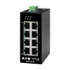 NGI-U08 8-Port Unmanaged Industrial Gigabit Ethernet Switch - 10/100/1000 Mbps, DIN Mount