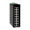 NGI-U16 16-Port Unmanaged Industrial Gigabit Ethernet Switch - 10/100/1000 Mbps, DIN Mount