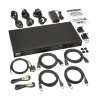 B024-H4U16 16-Port 4K HDMI/USB KVM Switch - 4K 60 Hz Video/Audio, USB Peripheral Sharing, 1U Rack-Mount