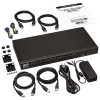 B024-DPU16 16-Port DisplayPort/USB KVM Switch with Audio/Video and USB Peripheral Sharing, 4K 60 Hz, 1U Rack-Mount