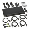 B024-H4U08 8-Port 4K HDMI/USB KVM Switch - 4K 60 Hz Video/Audio, USB Peripheral Sharing, 1U Rack-Mount