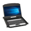B021-SWHD-K 1U Rack-Mount Short-Depth HDMI KVM Console KVM Switch with 18.5 in. LCD