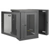 SRW12US SmartRack 12U Low-Profile Switch-Depth Wall-Mount Small Rack Enclosure, Hinged Back