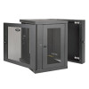 SRW12USDP SmartRack 12U UPS-Depth Wall-Mount Small Rack Enclosure, Hinged Back