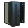 SRW26US SmartRack 26U Low-Profile Switch-Depth Wall-Mount Half-Height Rack Enclosure, Hinged Back
