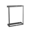 SRWO8U22SD SmartRack 8U/12U/22U Expandable Ultra Low-Profile Patch-Depth Wall-Mount 2-Post Open Frame Rack