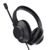 Trust Ayda Max USB Headset Wired Head-band Office/Call center USB Type-C / USB Type-A Black