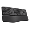 Keyra Ergonomic multidevice wireless keyboard - Black