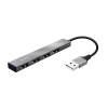 Trust Halyx USB 2.0 480 Mbit/s Aluminium - 23786