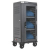 iPad to 13", MacBook Air to 13" & Chromebook 14" 30-bay Charging Trolley/Cart via USB-C (30W), Also other tablets/smartphones (with device to USB-C cable), Bays 404x27.6x283mm, USB-C charging