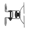 Pivoting Wall Mount for TV & Monitors (Tilt and Swivel), For screens 13" to 27", VESA compatibility: all between 75x75mm and 100x100mm - check the dimensions of the four mounting holes on bac