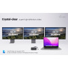 USB-C DP Dual HDMI Docking Station with Power Delivery 100 W + Universal Charger 100W