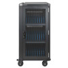 Laptop Charging Cabinet Trolley/Cart via USB-C 65W 16" 30-bay, Suitable for USB-C laptops (to 16"), iPads, MacBooks, Chromebooks, other USB-C devices, Bays 395x32.5x290mm, USB-C charging cabl