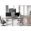Neomounts DS60-600BL2-1 Triple monitor arm 10-32"