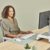 Fellowes Breyta Palm wrist rest Silicone Sage 100142578 100142578
