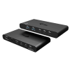KVM Docking Station HDMI for 2 hosts, Power Delivery 2x 100W
