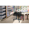 Holds One 23" to 70" TV up to 40 kg (88 lbs.), +45Â° Tilt, Low Height Ideal for Stages and Presenter Notes, Black