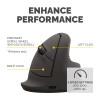 Fellowes Vertical Wireless Mouse Breyta Ergonomic Right Handed Vertical Mouse Medium