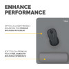 Fellowes XL Mouse Mat Wrist Rest Breyta XL Mouse Pad Wrist Support with Antibacterial Protection Ergonomic Mouse Mat Grey