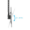 Ceiling Mount for TV & Monitors, For screens: 37" to 65", Adjustable height: 70-157 cm, VESA compatibility: all between 200x200 to 600x400mm - check the dimensions of the four mounting holes 