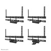 Neomounts AV60-500BL Videobar and laptop shelf kit 43-110" - VESA - max 8 kg - universal