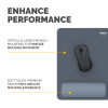 Fellowes XL Mouse Mat Wrist Rest Breyta XL Mouse Pad Wrist Support with Antibacterial Protection Ergonomic Mouse Mat Marine