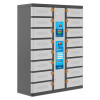 Kiosk iPad 11"/Phone Charging Cabinet USB-C 30W 16-bay (individual compartment - PIN locked), Suitable for 11" Tablets/chromebooks, phones, other USB-C devices, Bays 328x220x100mm, USB-C char