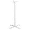 Projector Mount, Ceiling, Universal, Full Motion, Height Range: 745 to 1145mm, Max 35kg, White, 360Â° rotation, +/-20Â° Tilt, and +/-8Â° Swivel, Lifetime Warranty