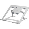 Fellowes Laptop Riser Alumia Portable Laptop Stand Max Size 15 inch Max Weight 5kg Silver