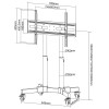 Holds One 23" to 70" TV up to 40 kg (88 lbs.), +45Â° Tilt, Low Height Ideal for Stages and Presenter Notes, Black