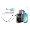 USB-C Cable Splitter Audio/Data + Power Delivery 100W