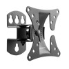 Pivoting Wall Mount for TV & Monitors (Tilt and Swivel), For screens 13" to 27", VESA compatibility: all between 75x75mm and 100x100mm - check the dimensions of the four mounting holes on bac