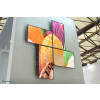 Neomounts LED-VW2000BLACK Videowall wall mount 32-75" - pop-out - max 70 kg