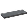4K@60Hz 8-Port HDMI Splitter with Downscaling, Splits One HDMI Input to Eight HDMI Outputs (1x8), 18G, EDID Switch for Downscaling, Black