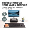 Fellowes Computer Desk Mat with Non-Slip Base Breyta Desk Mat with Antibacterial Protection Black