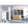 Laptop Charging Cart/Trolley via AC Adapter (UK) 30-bay, Install device's AC Adapter (power cables) into unit, Suitable for ALL laptops (to 16"), iPads, MacBooks, Chromebooks, other portable 