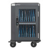 iPad to 13", MacBook Air to 13" & Chromebook 14" 20-bay Charging Trolley/Cart via USB-C (30W), Also other tablets/smartphones (with device to USB-C cable), Bays 330x25x235mm, USB-C charging c