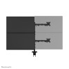 Neomounts DS60-600BL2-2 Quadruple monitor arm 10-32"