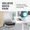 Fellowes Seat Cushion for Office Chair Breyta Comfort Seat Cushion with Coccyx Cut Out