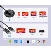 1080p Wireless HDMI Display Presentation Kit, 2-Piece Set with HDMI Receiver and USB-C Transmitter Dongle to Wirelessly Display a Video Signal from a Laptop/Tablet/Smartphone on an HDMI TV or