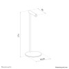 WL30-724WH1  Neomounts Wall mount for Sonos Ray - easy installation - white