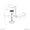 Neomounts ADS11-171SL Headset holder - universal